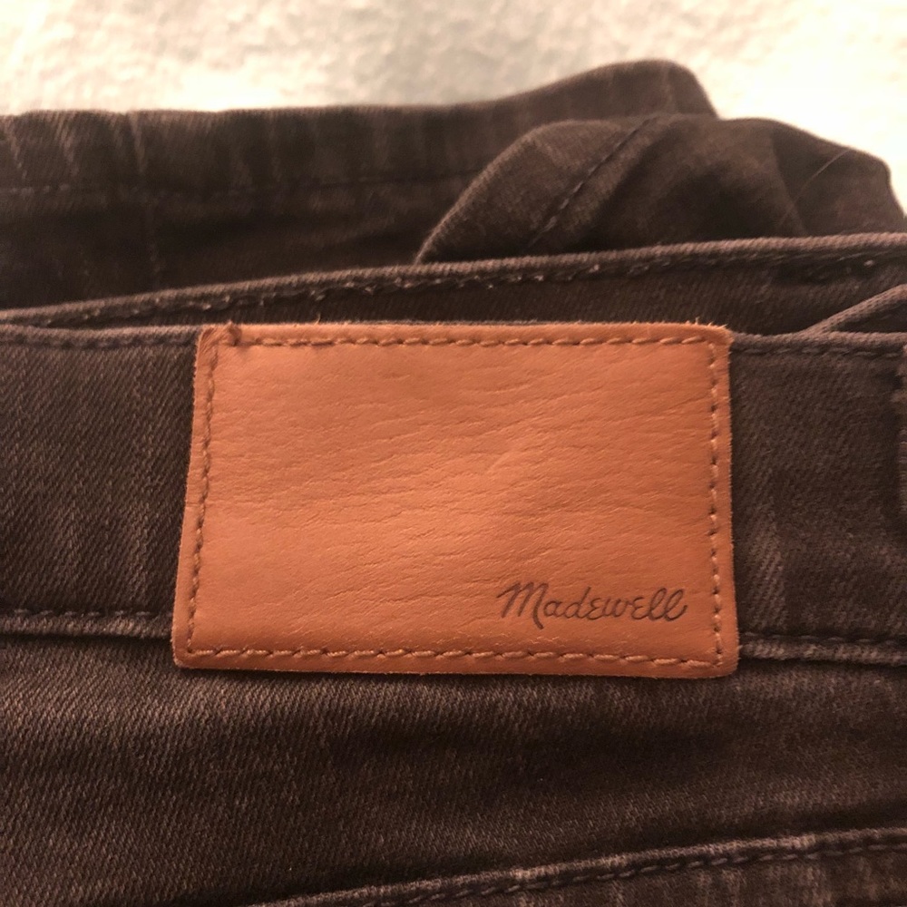 Madewell Skinny Skinny Black Jean